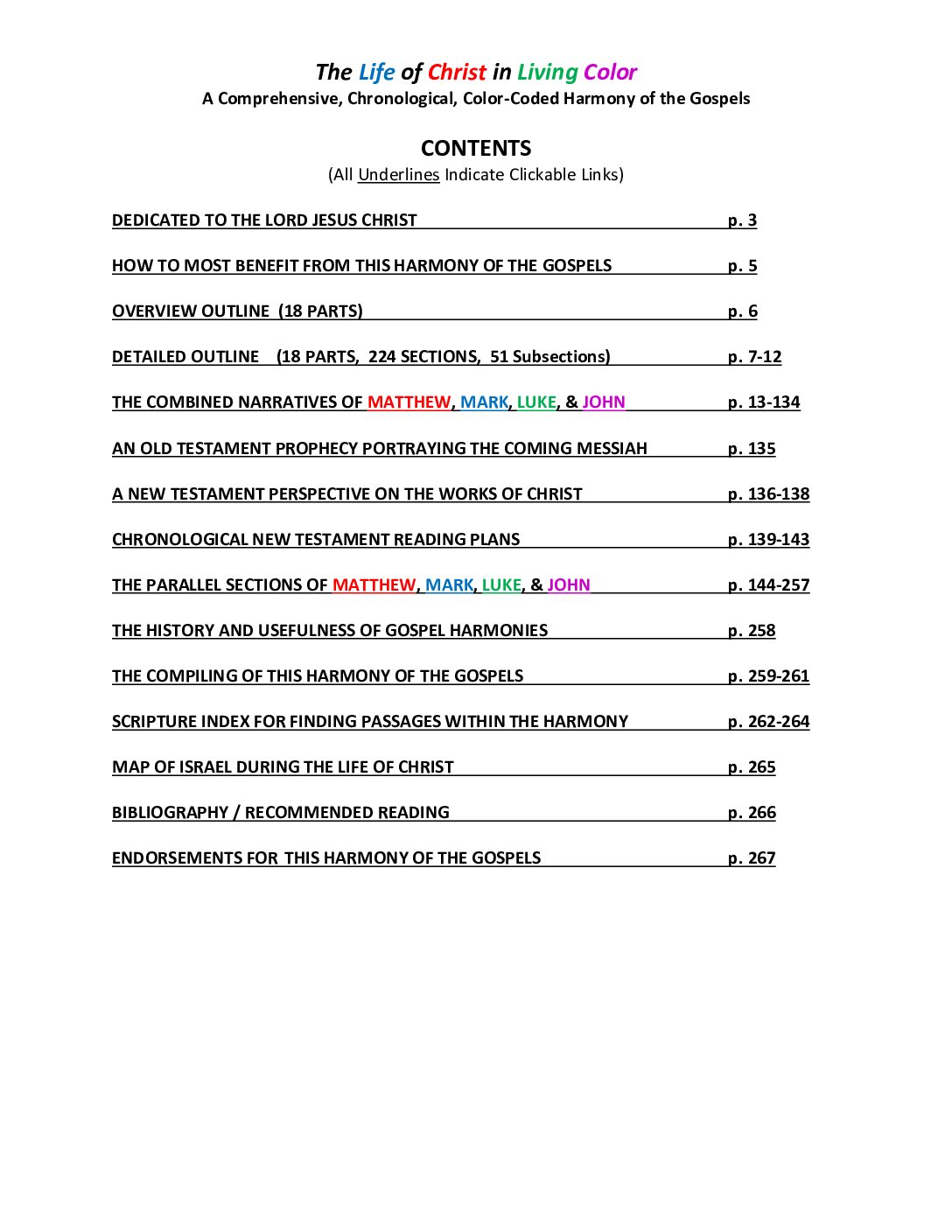 KJV Dig Contents Sample The Life of Christ in Living Color - KJV Digital Edition FREE $0.00 - Image 3